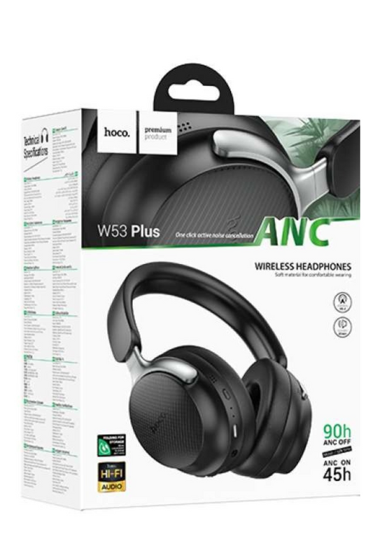 Hoco W53 Plus ANC Wireless Headphones