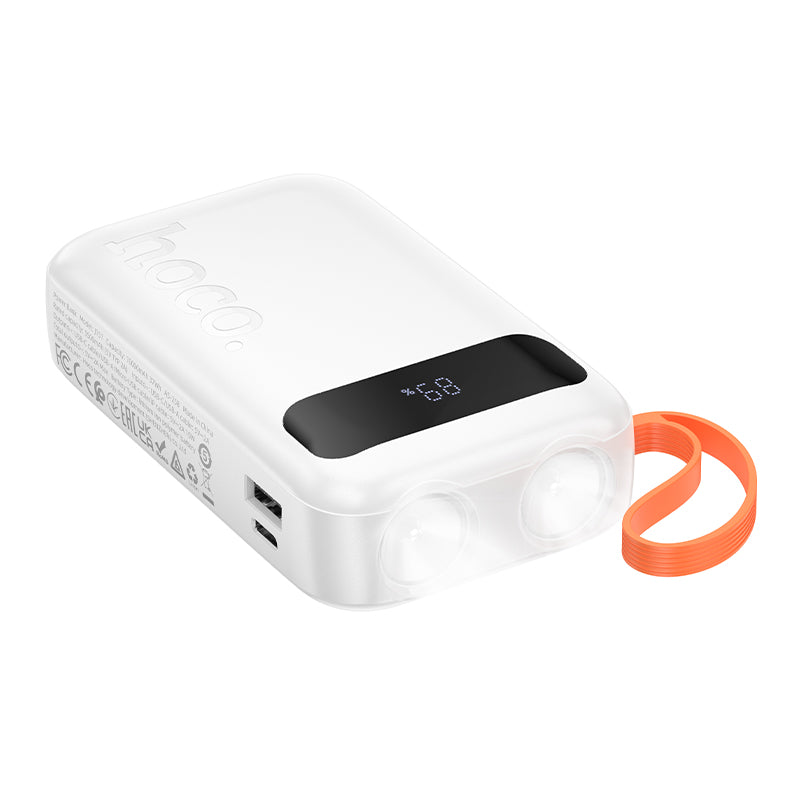 Hoco Power Bank J151 Fast Charge 10000mAh PD Type-C 20W and USB-A and Dual Light (4 charging cables)